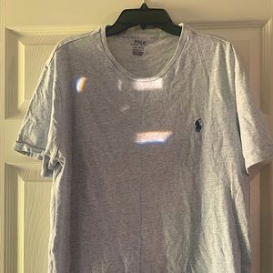 Adult small silver/white Polo